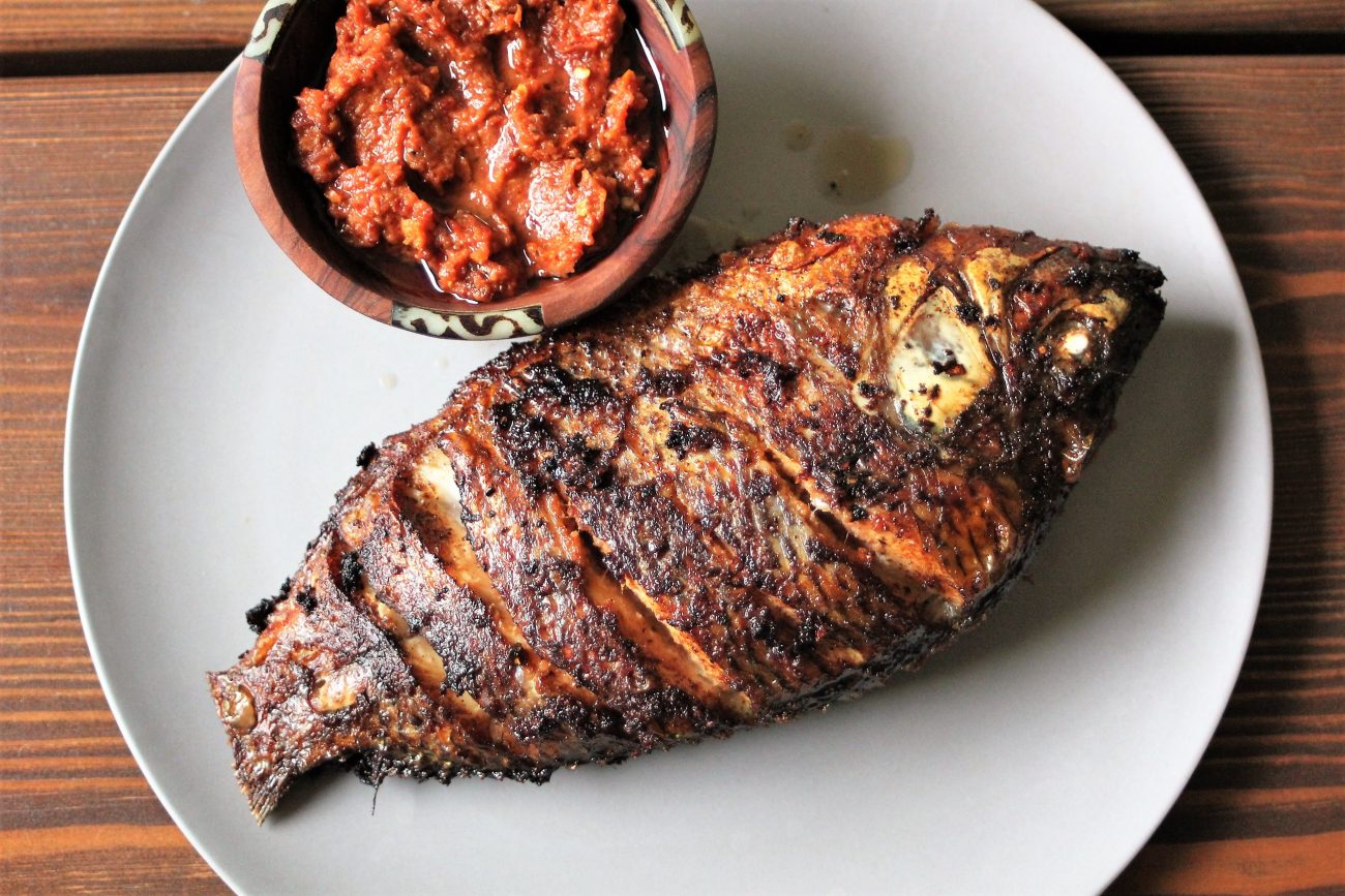 Ghanaian Style Fried Tilapia